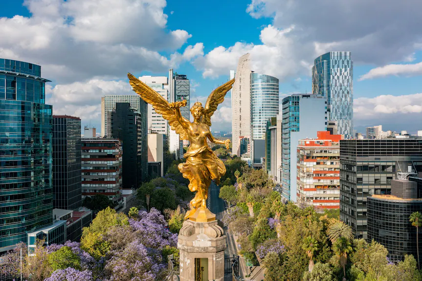 Monumento a la Independencia i Mexico City